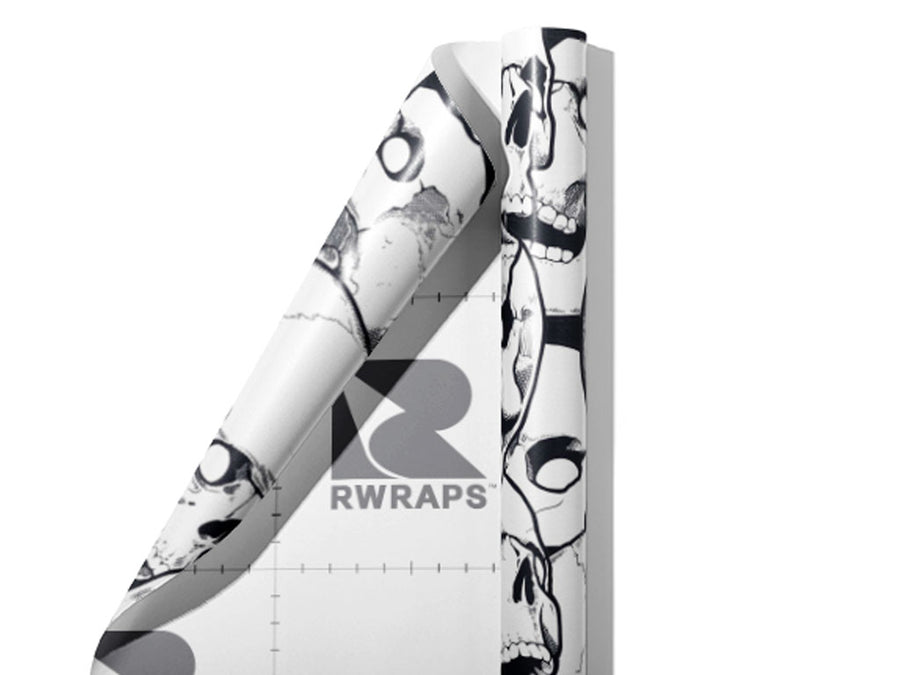 Missing Tooth Halloween Wrap Film Sheets~Rwraps Series 914 Missing Tooth Halloween Scrolled Sheet~3