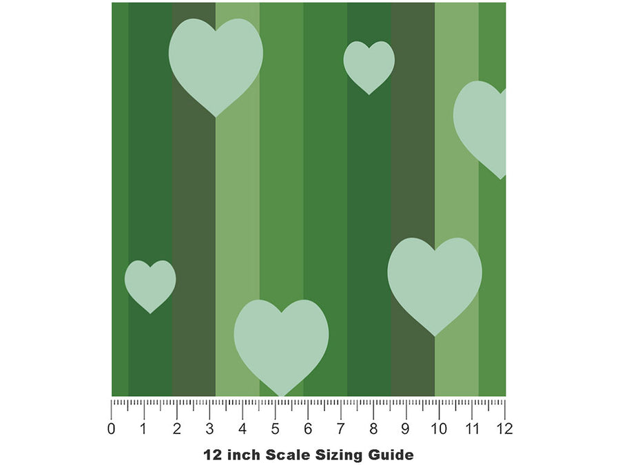 Missing You Heart Vinyl Film Pattern Size 12 inch Scale~Rwraps Missing You Heart Sizing Chart~2