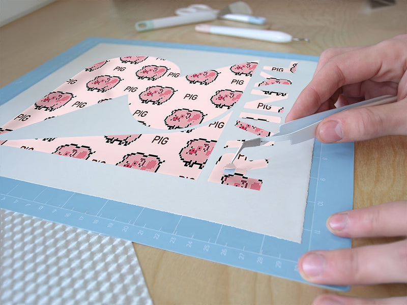 missus pancakes animal Easy Weed Craft Vinyl