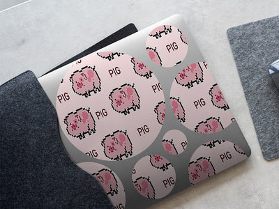 missus pancakes animal DIY Laptop Stickers