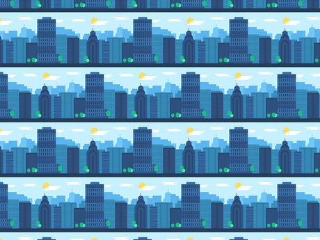 Misty Metropolis Cityscape Vinyl Wrap Pattern~Rwraps Series 914 Digitally Printed Vinyl Wrap~0