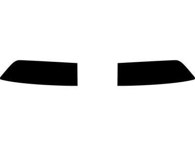 eclipse Precut Tail Light Tint Diagram