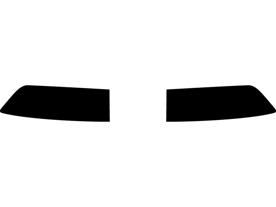 eclipse Precut Tail Light Tint Diagram