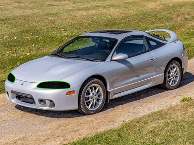mitsubishi eclipse 1997-1999 Headlight Tint Location