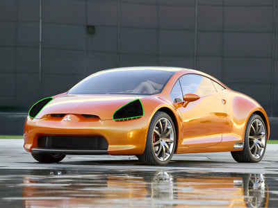 mitsubishi eclipse 2000-2005 Headlight Tint Location