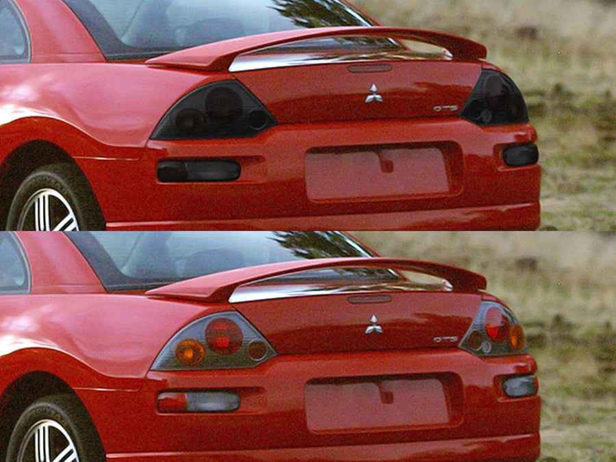 eclipse Before and After Smoked Taillights