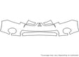 eclipse 3M Clear Bra Bumper Precut PPF Diagram