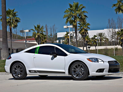 mitsubishi eclipse 2006-2012 (coupe) Pillar Post Trim Installation Location
