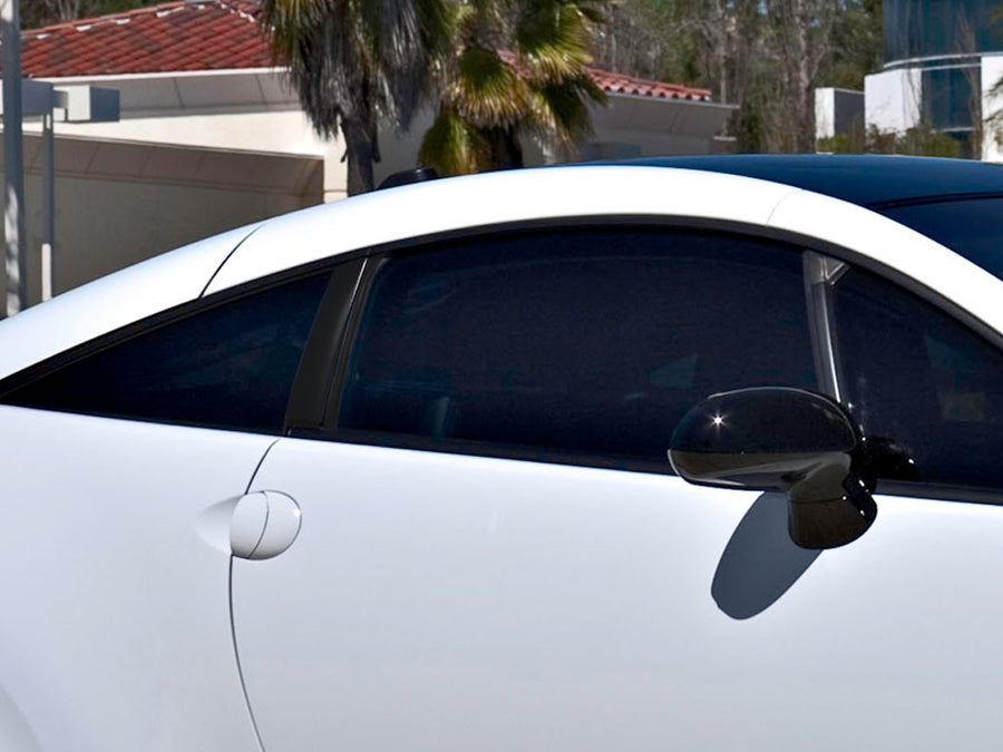 mitsubishi eclipse 2006-2012 (coupe) Gloss Black Pillar Cover Diagram