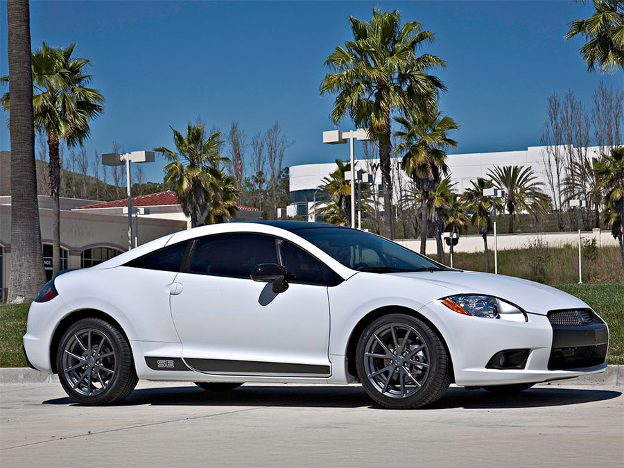 mitsubishi eclipse 2006-2012 (coupe) Piano Black Pillar Trim