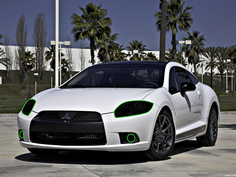 mitsubishi eclipse 2006-2012 Headlight Tint Location