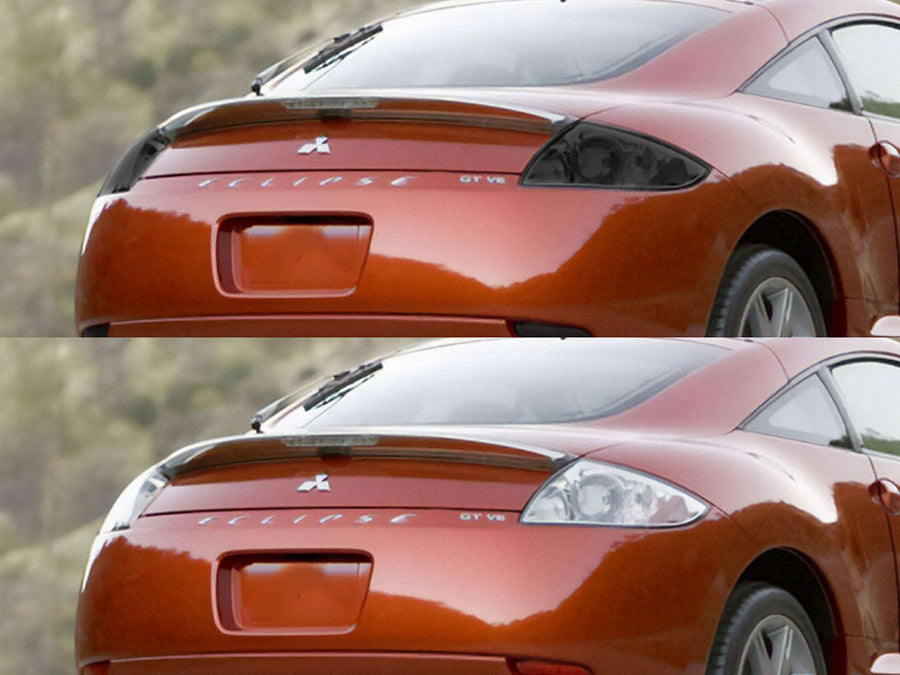 eclipse Before and After Smoked Taillights