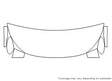 eclipse cross Avery Dennison Clear Bra Hood Precut PPF Diagram