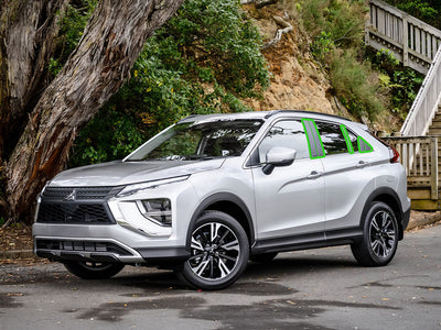 mitsubishi eclipse cross 2018-2024 Pillar Post Trim Installation Location