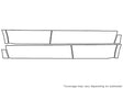 endeavor Avery Dennison Clear Bra Door Cup Precut PPF Diagram