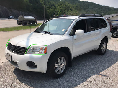 mitsubishi endeavor 2004-2011 Headlight Protection Installation Location