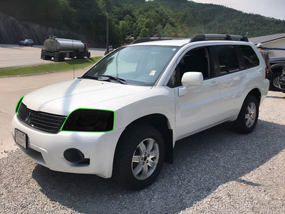 mitsubishi endeavor 2004-2011 Headlight Tint Location