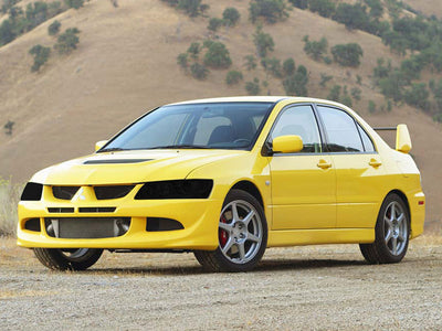 mitsubishi evolution 2003-2003 Headlight Tint