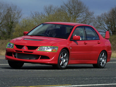 mitsubishi evolution 2004-2004 Headlight Protection Installation Location