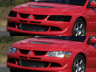 mitsubishi evolution 2004-2004 Headlight Tint Appearance