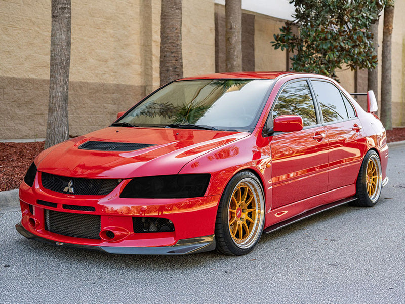 mitsubishi evolution 2006-2006 Headlight Tint