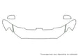 evolution 3M Clear Bra Hood Precut PPF Diagram
