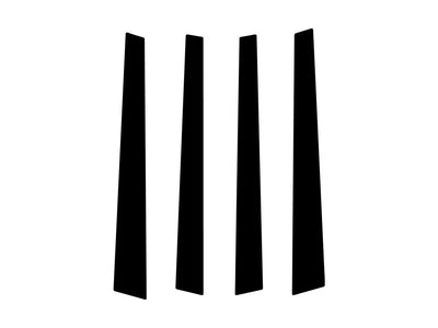 mitsubishi galant 1999-2003 Camo Pillar Trim Diagram