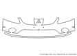 galant 3M Clear Bra Bumper Precut PPF Diagram