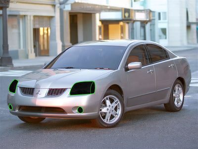 mitsubishi galant 2004-2008 Headlight Tint Location