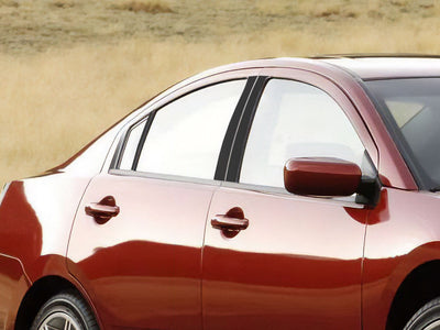 mitsubishi galant 2004-2012 Matte Black Pillar Cover Diagram