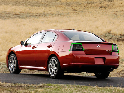 galant Tail Light Tint Installation Points