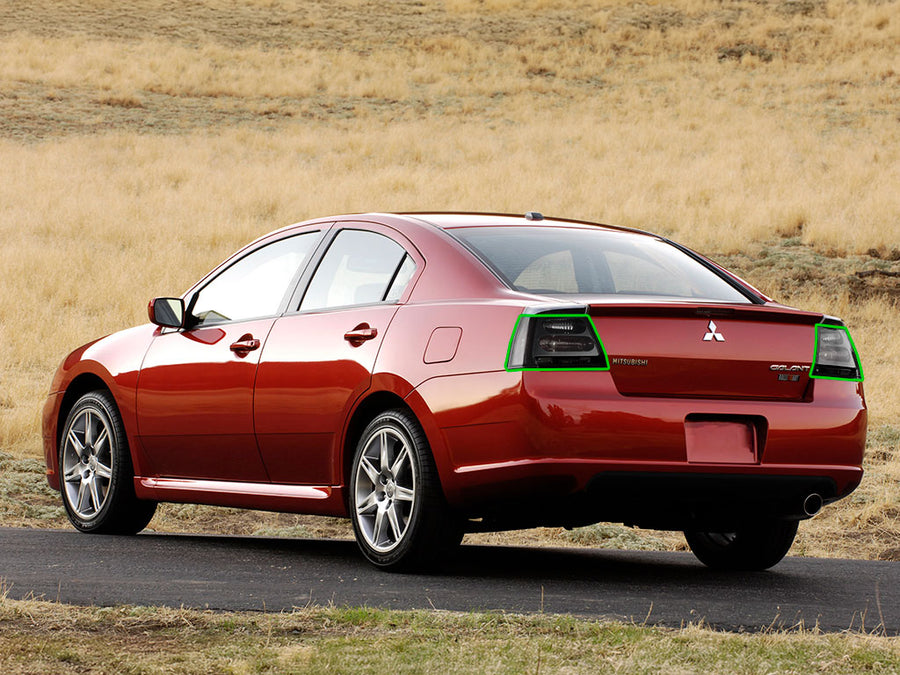 galant Tail Light Tint Installation Points