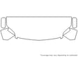 galant Avery Dennison Clear Bra Hood Precut PPF Diagram