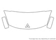 i-miev Avery Dennison Clear Bra Hood Precut PPF Diagram