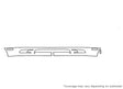 lancer 3M Clear Bra Bumper Precut PPF Diagram