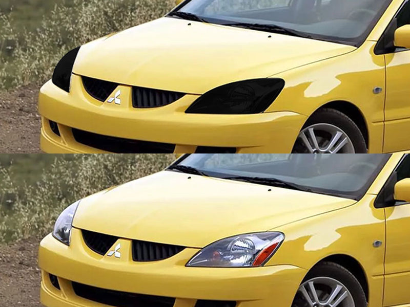 mitsubishi lancer 2002-2003 Headlight Tint Appearance