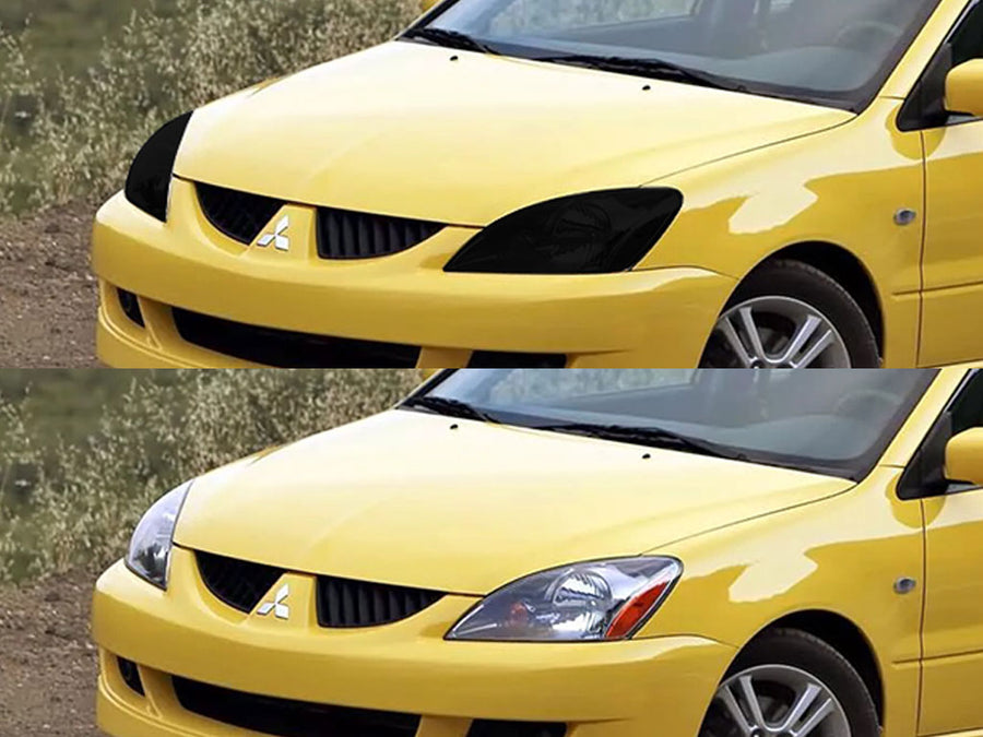 mitsubishi lancer 2002-2003 Headlight Tint Appearance
