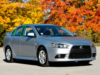 mitsubishi lancer 2002-2007 (sedan) Pillar Post Trim Installation Location
