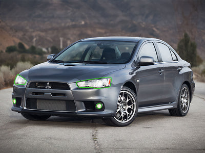 mitsubishi lancer 2008-2015 Headlight Protection Installation Location