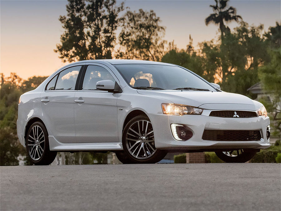 mitsubishi lancer 2008-2017 (sedan) Matte Black Pillar Trim
