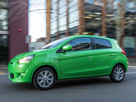 mitsubishi mirage 2014-2015 Headlight Protection Installation Location