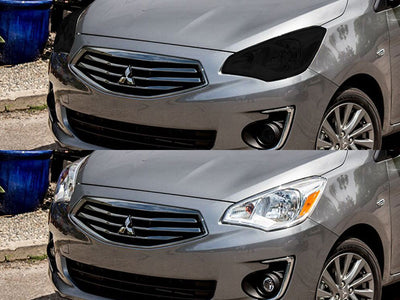 mitsubishi mirage 2017-2020 (g4) Headlight Tint Appearance