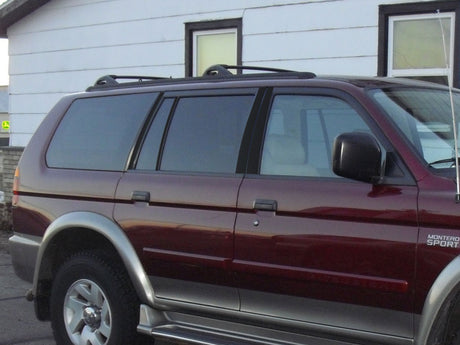 mitsubishi montero 1992-2000 Gloss Black Pillar Cover Diagram