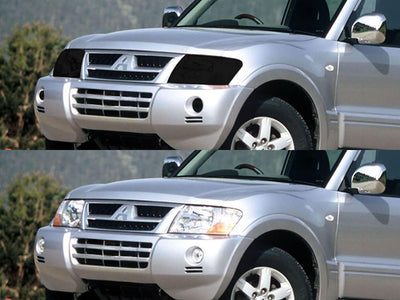 mitsubishi montero 2003-2006 Headlight Tint Appearance