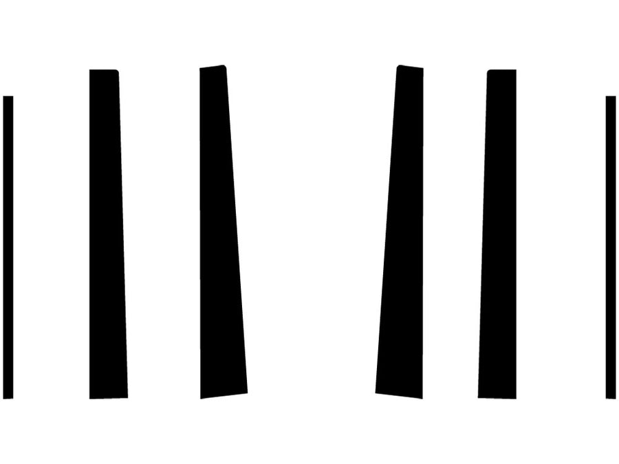 mitsubishi montero sport 1997-2004 Camo Pillar Trim Diagram
