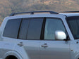 mitsubishi montero sport 1997-2004 Brushed Aluminum Black Pillar Cover Diagram