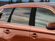 mitsubishi outlander 2007-2013 Brushed Aluminum Black Pillar Cover Diagram
