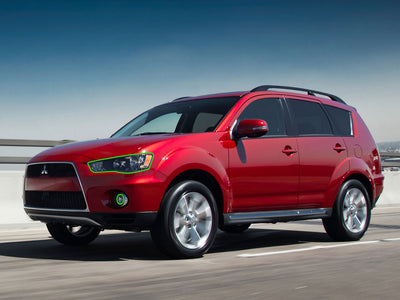 mitsubishi outlander 2010-2013 Headlight Protection Installation Location