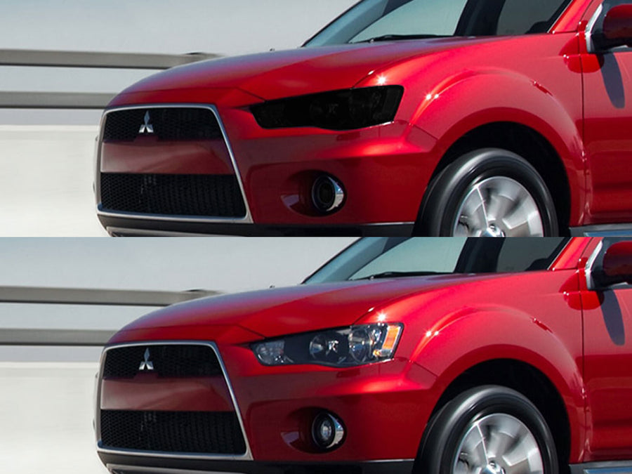 mitsubishi outlander 2010-2013 Headlight Tint Appearance