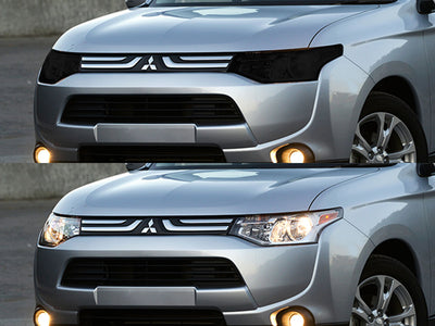 mitsubishi outlander 2014-2015 Headlight Tint Appearance